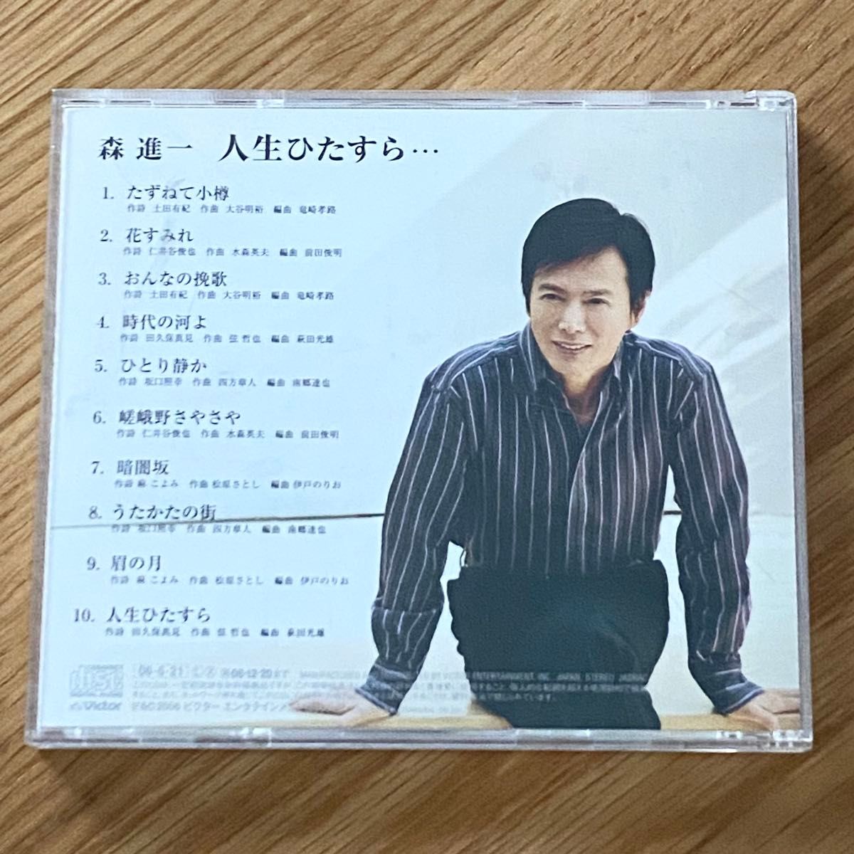 森進一 歌手生活40周年 人生ひたすら… オリジナルアルバム CD｜Yahoo