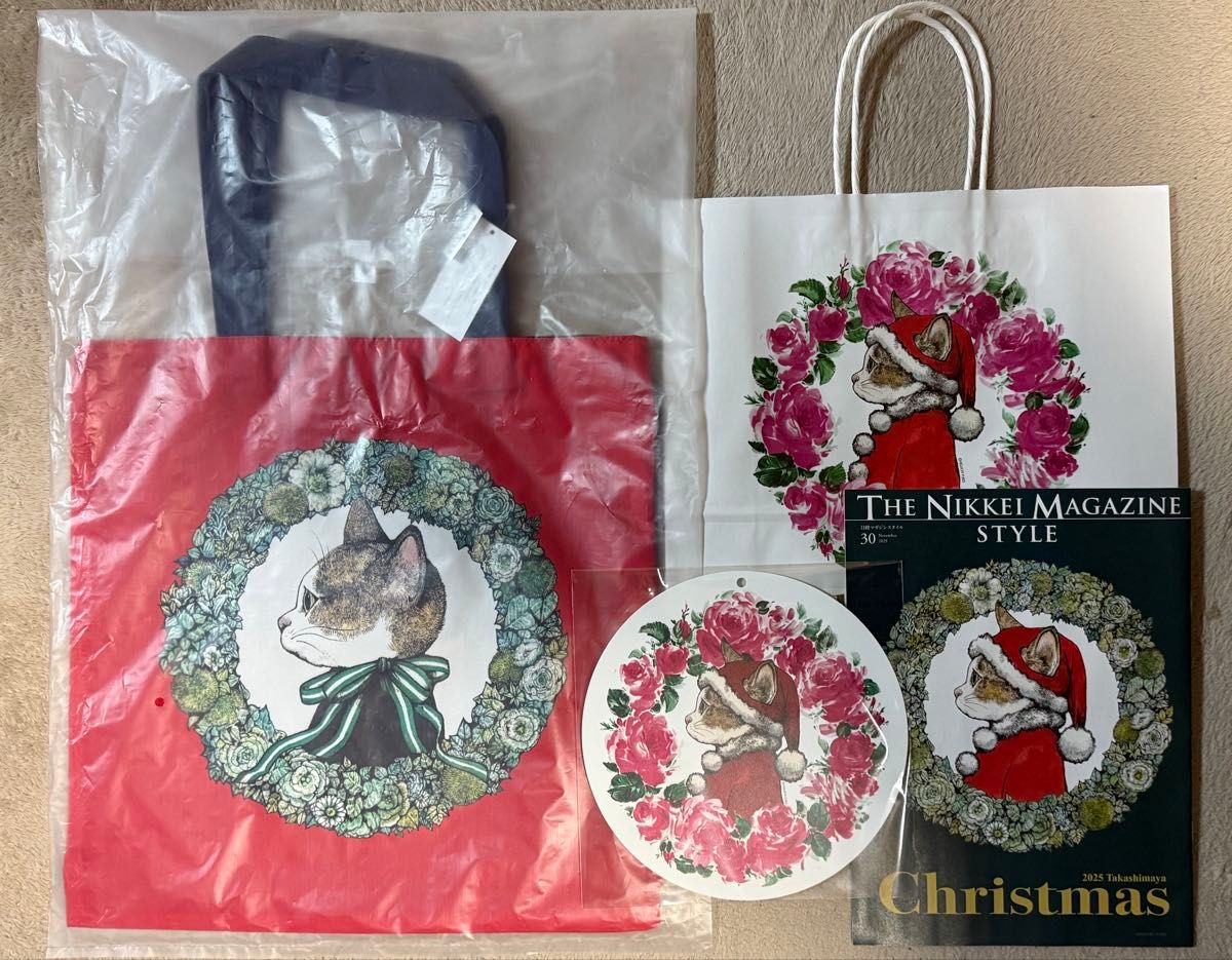 ヒグチユウコ 高島屋 限定 トートバッグ 4点 セット クリスマス｜Yahoo