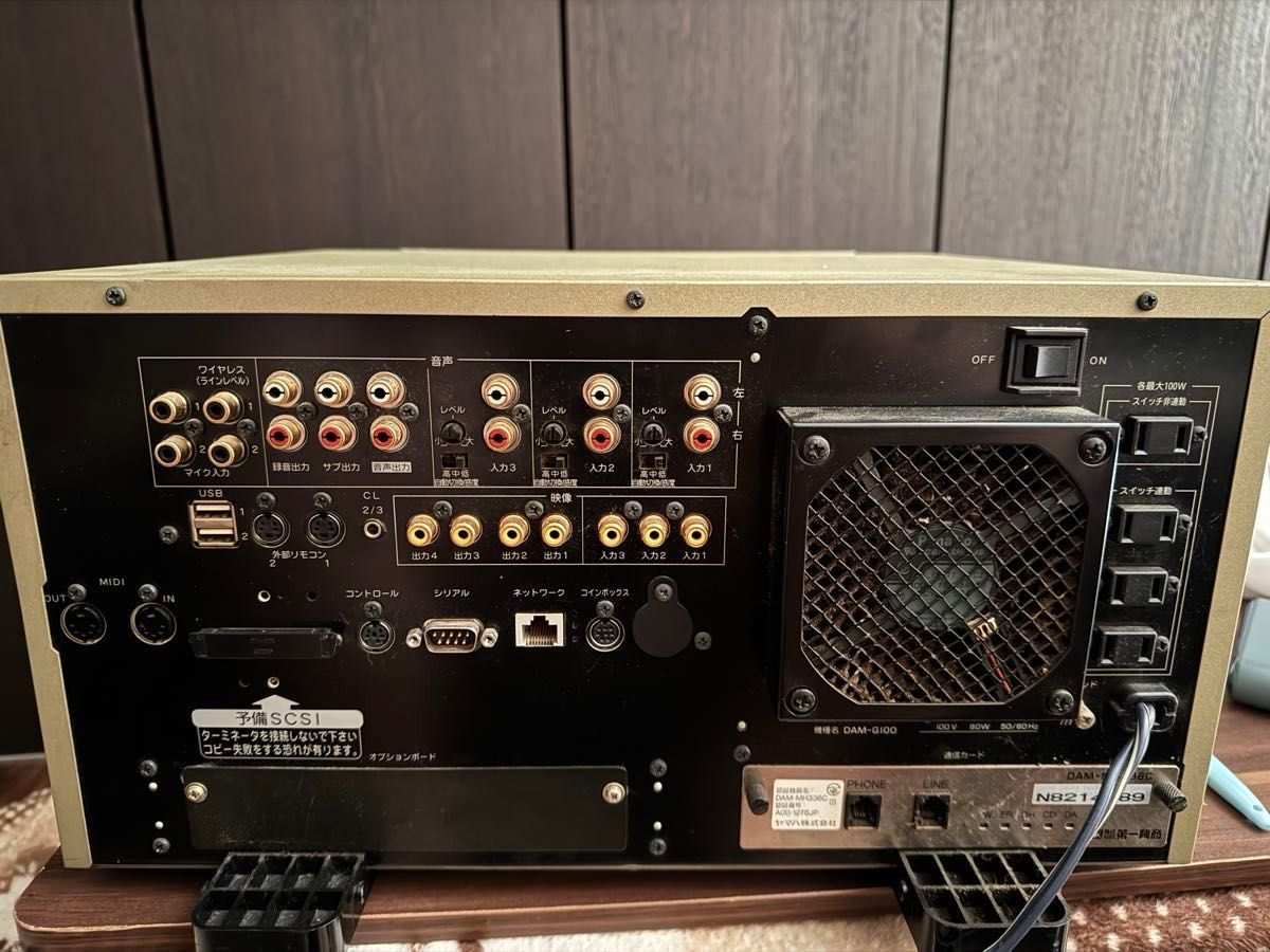 家庭用】第一興商カラオケDAM-G100 2分待ちなし 契約なしでコンセント