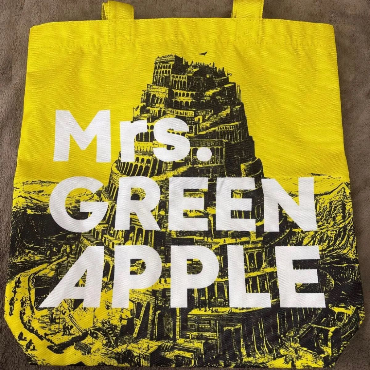 Mrs GREEN APPLE バベルの塔 バッグ リンゴジャムシート特典 ミセス