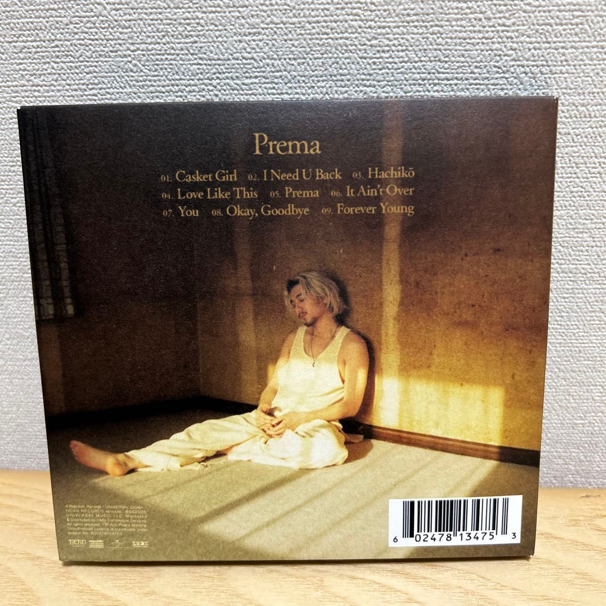 Fujii Kaze 藤井風 Prema US限定版 サイン入り｜Yahoo!フリマ（旧