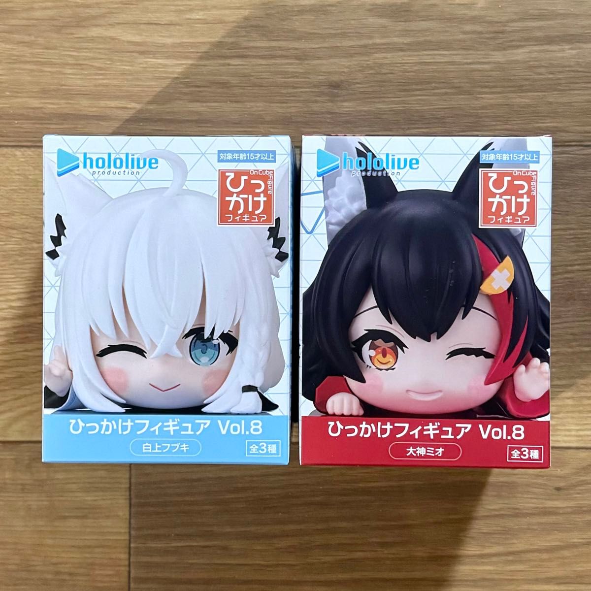 ホロライブ hololive ひっかけフィギュア vol 8 白上フブキ 大神ミオ 2