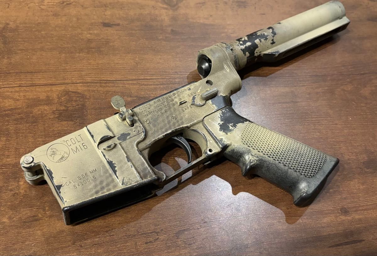 東京マルイ MWS用 ロア一式 M16民間刻印仕様 M4 ロア レシーバー ガス