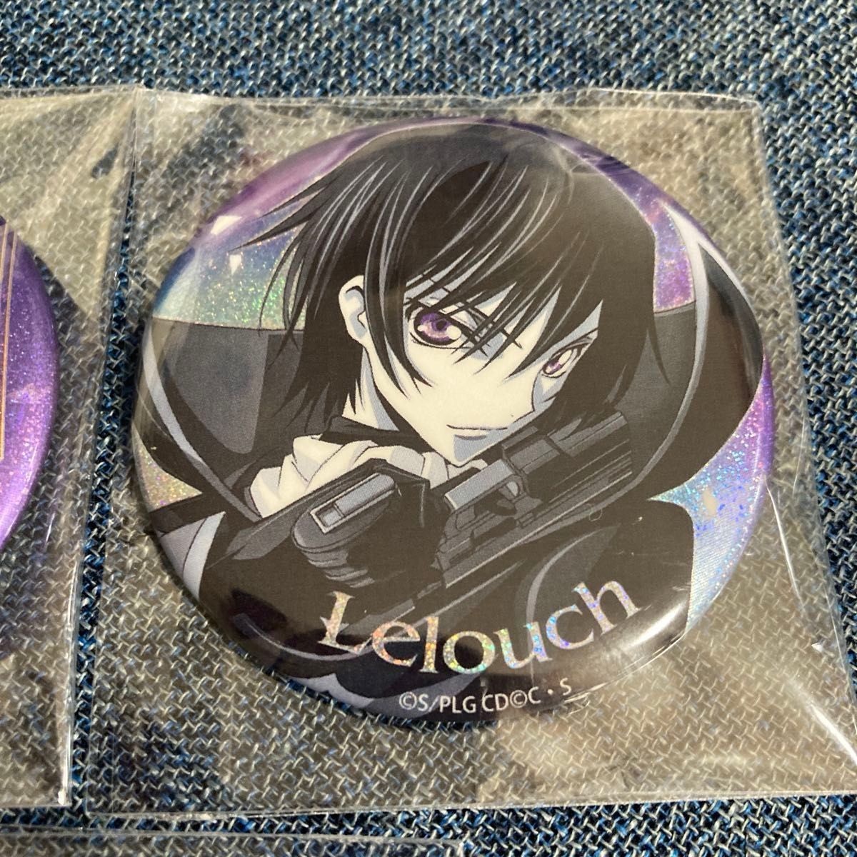 コードギアス 反逆のルルーシュ ホロEYE 缶バッジ 第2弾 枢木スザク 2