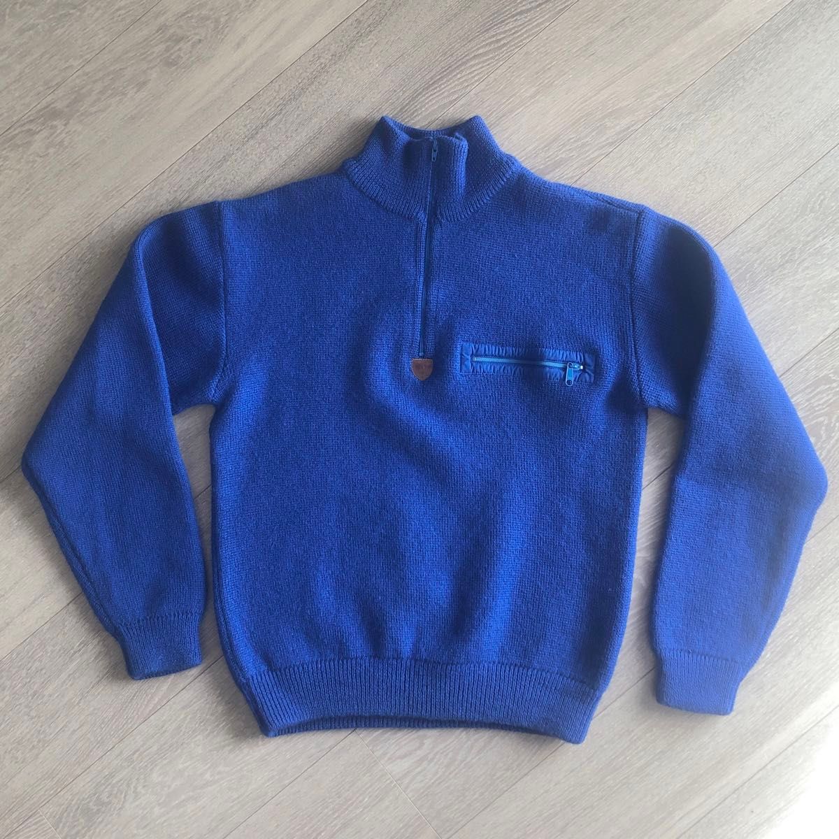 美品 80s最初期オリジナル パタゴニア アルピニストセーター ブルー