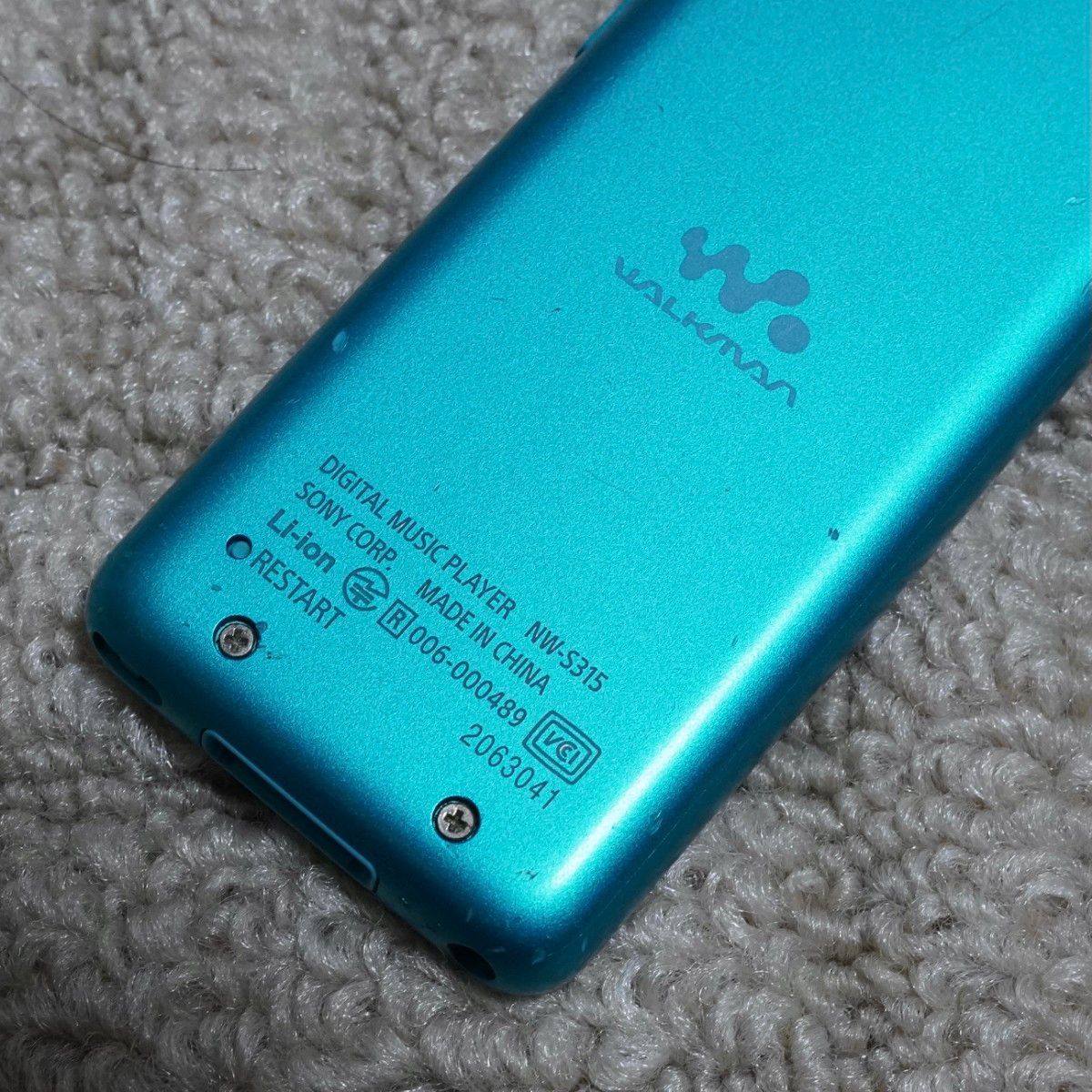 SONY ウォークマン NW-S315 L （ブルー） スピーカーセット (#4