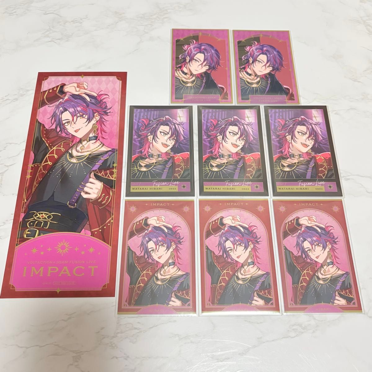 VOLTACTION 3SKM FUSION LIVE IMPACT にじさんじ 特典 チェキ フォト風