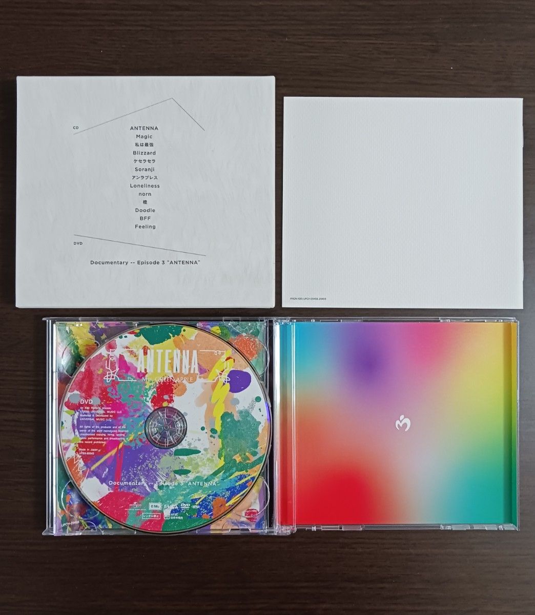 Mrs GREEN APPLE｢ANTENNA 初回限定盤 CD+DVD 2枚組・歌詞カード