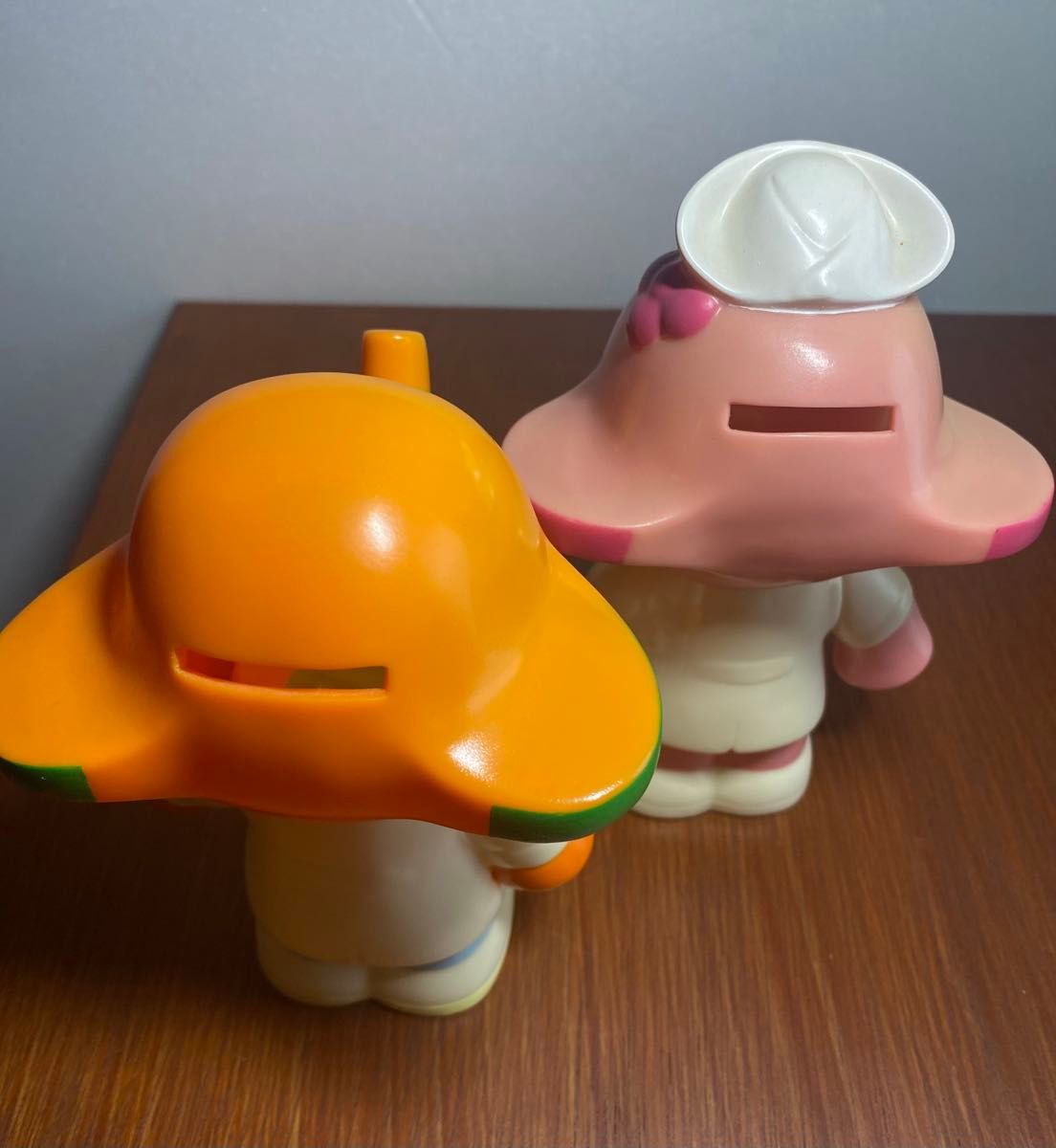 サトちゃん サト子ちゃん貯金箱タイプフィギュア2体セット 非売品 貯金