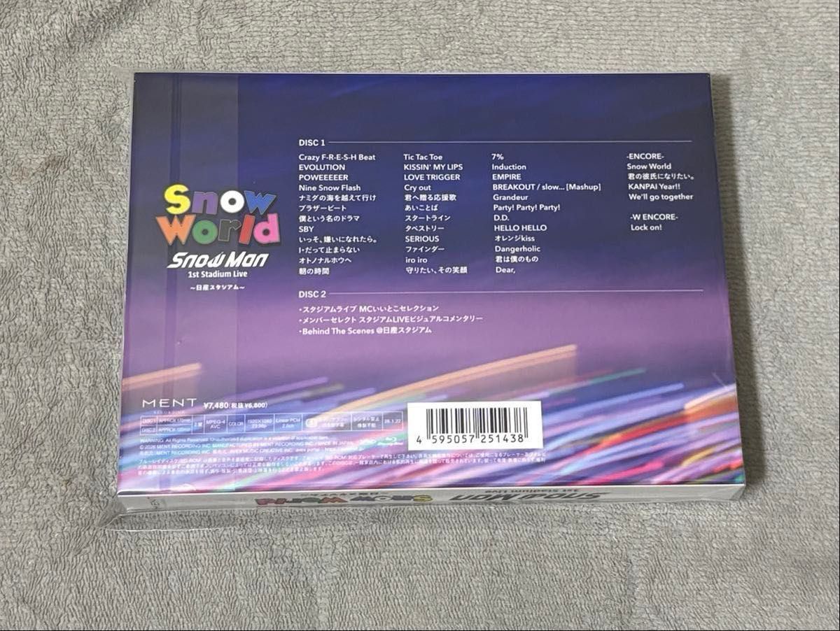 SnowMan SnowWorld 日産スタジアム Blu-ray｜Yahoo!フリマ（旧PayPay