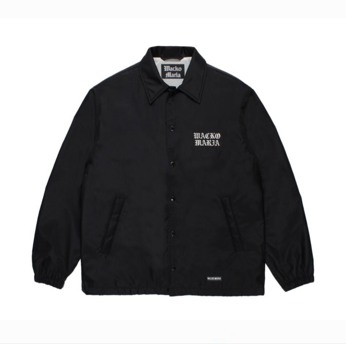 26初売り WACKO MARIA COACH JACKET BLACK Lサイズ ワコマリア コーチ