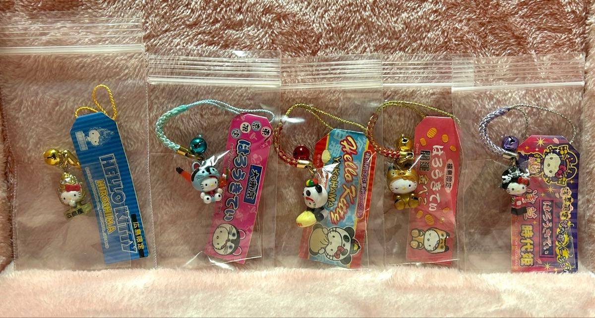 激レア ご当地キティ サンリオ 根付け ストラップ 50点 東京 北海道