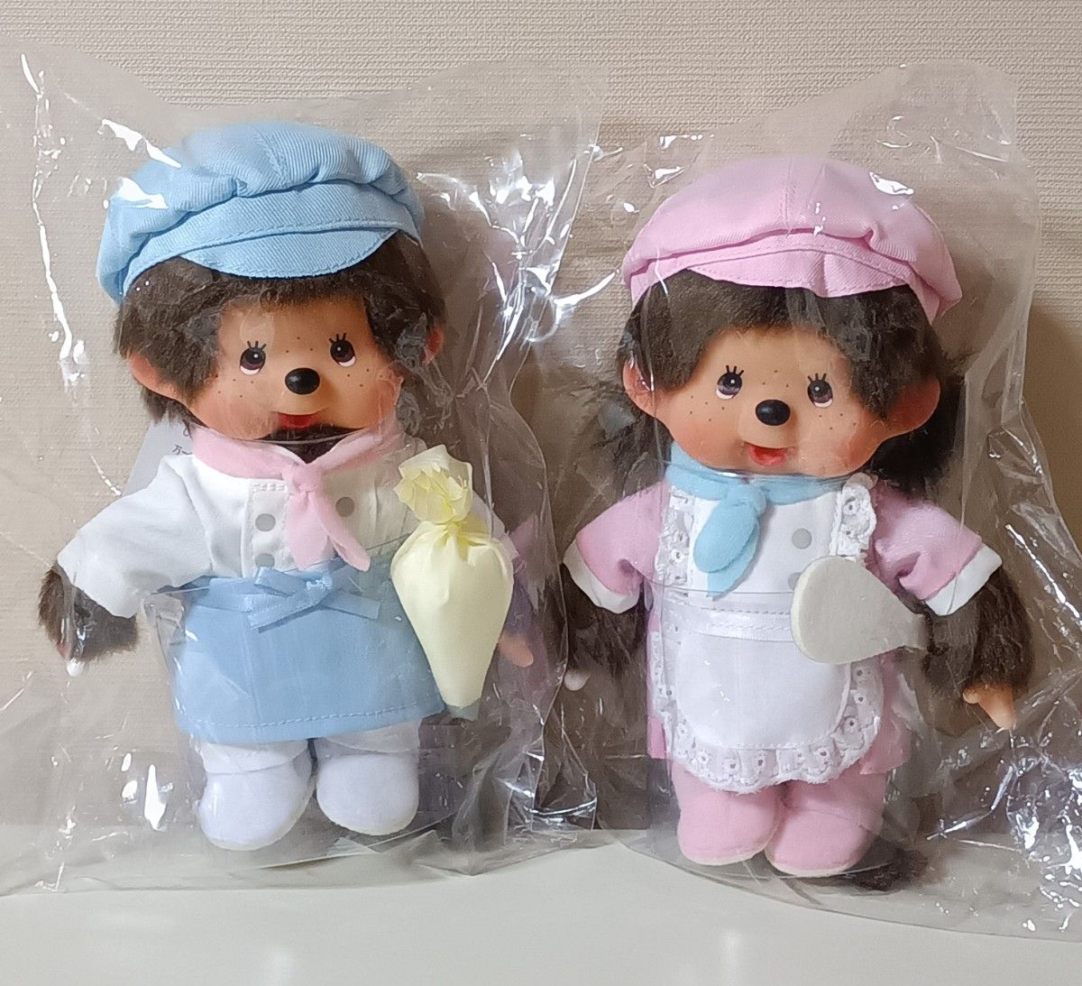 東京駅限定 パティスリー モンチッチ 男の子 女の子 S ぬいぐるみ