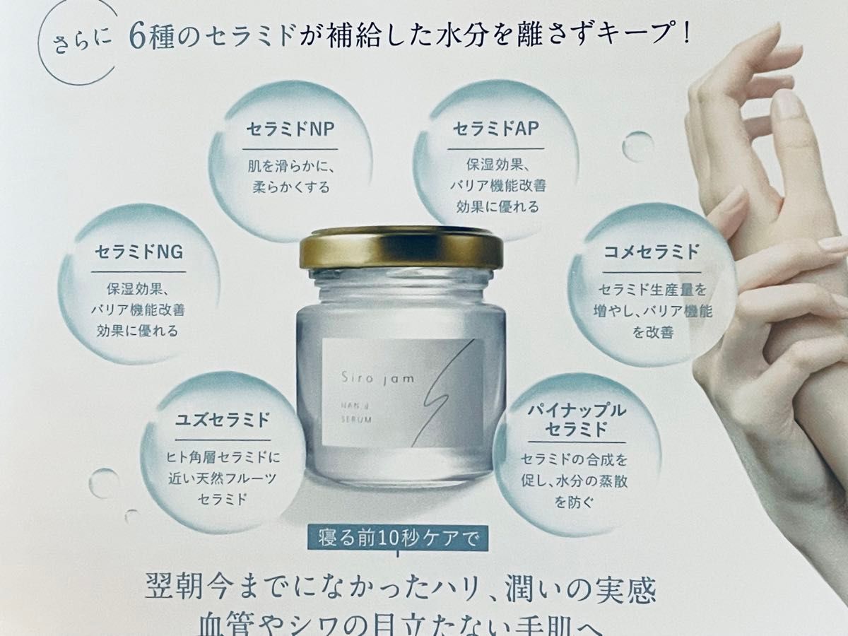 新品】Siro jam HAN d SERUM 薬用リンクル＆ホワイトニングセラムEX