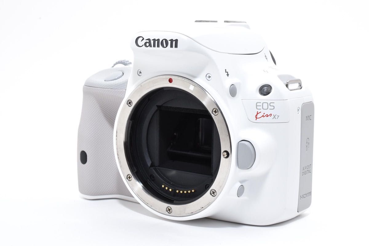 ショット数2045枚！スマホ転送セット☆Canon Kiss X7 ホワイト