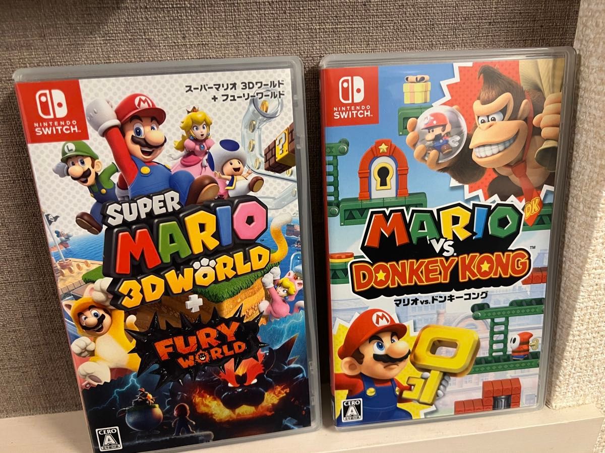 Switch マリオ セット売り ソフト スーパーマリオ マリオVSドンキー