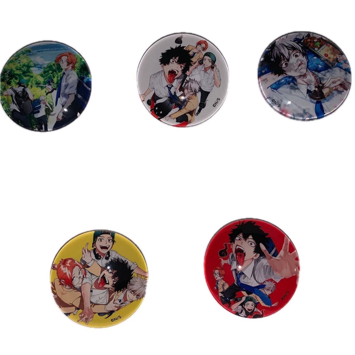 ファントムバスターズ ガラスマグネットコレクション 穴喰野虎落 是岸