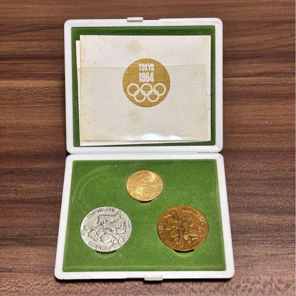 東京1964オリンピック 金銀銅 記念メダルセット k18 750 SV925 18金