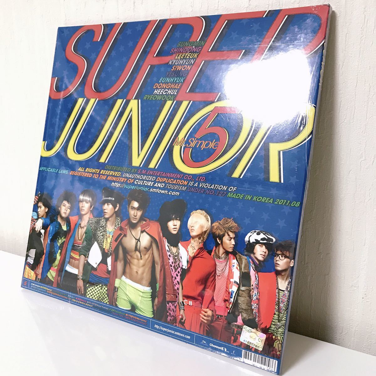 新品 SUPER JUNIOR スーパージュニア Mr simple ミスターシンプル