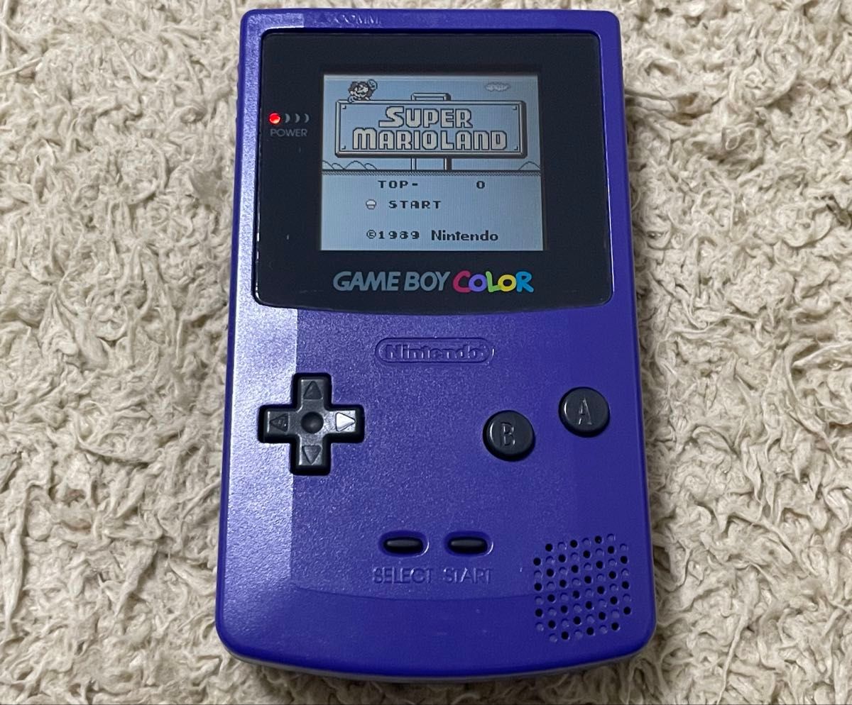 ゲームボーイカラー Nintendo 任天堂 パープル COLOR CGB-001 紫