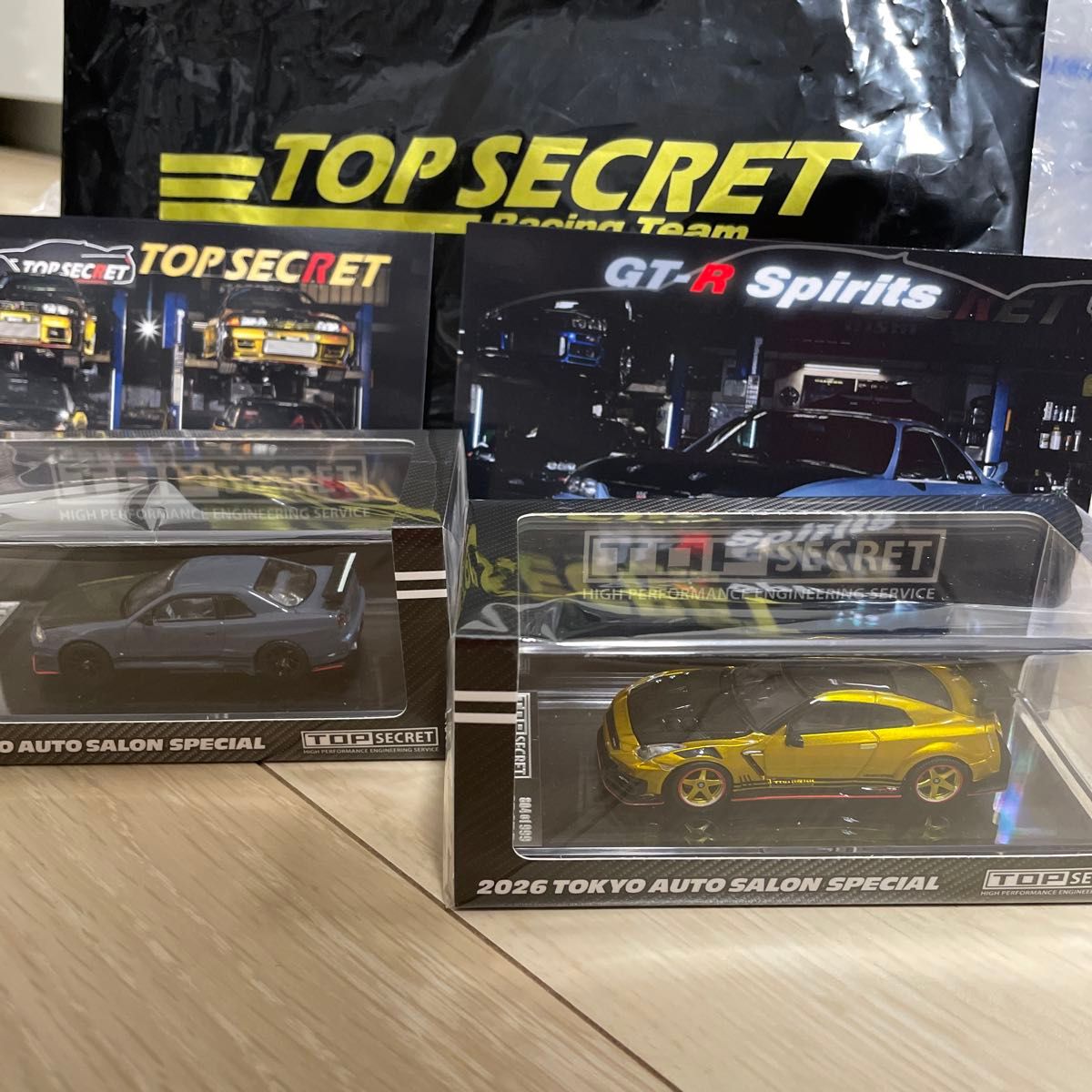 TOP SECRET 2台セット1:43スケール 東京オートサロン2026 東京オート