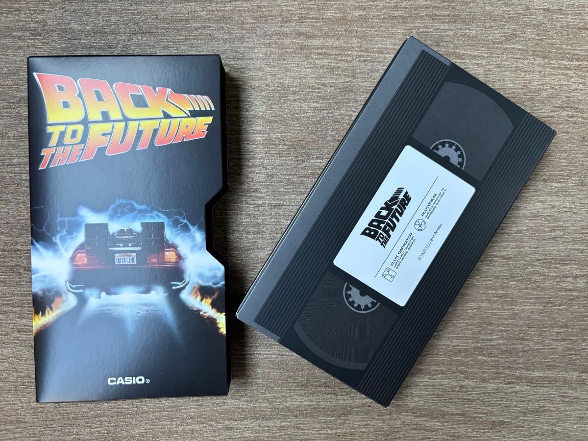 新品 CASIO CA-500WEBF-1AJR バックトゥザフューチャー カシオ Back to