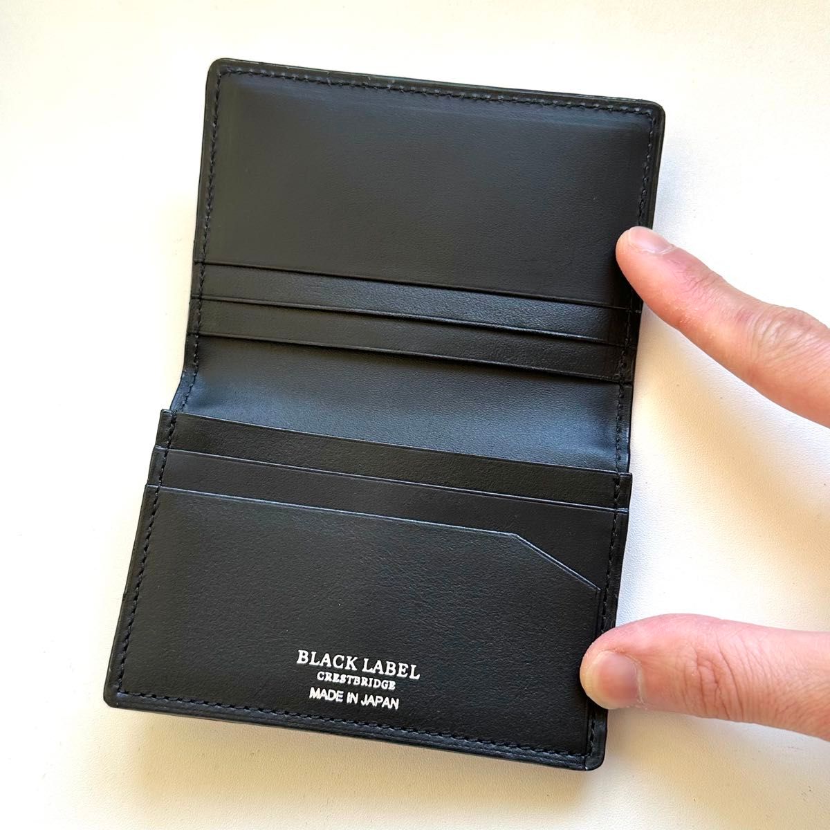 ブラックレーベル クレストブリッジ BLACK LABEL CRESTBRIDGE 名刺入れ