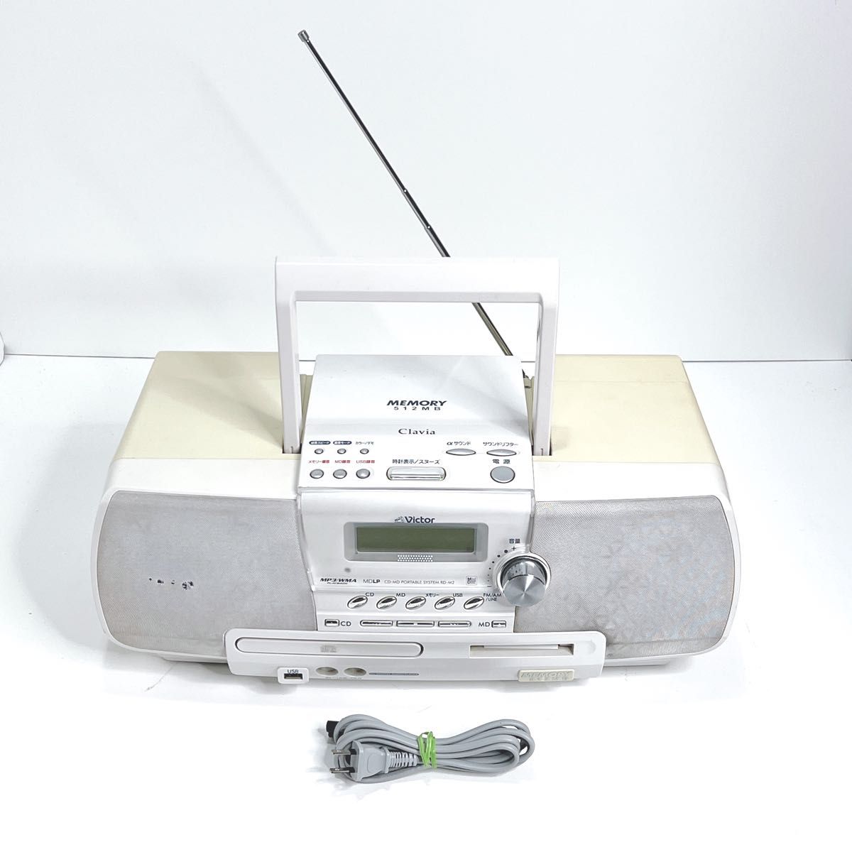 良品・動作品】 Victor Clavia RD-M2 ラジカセ MEMORY 512MB メモリー