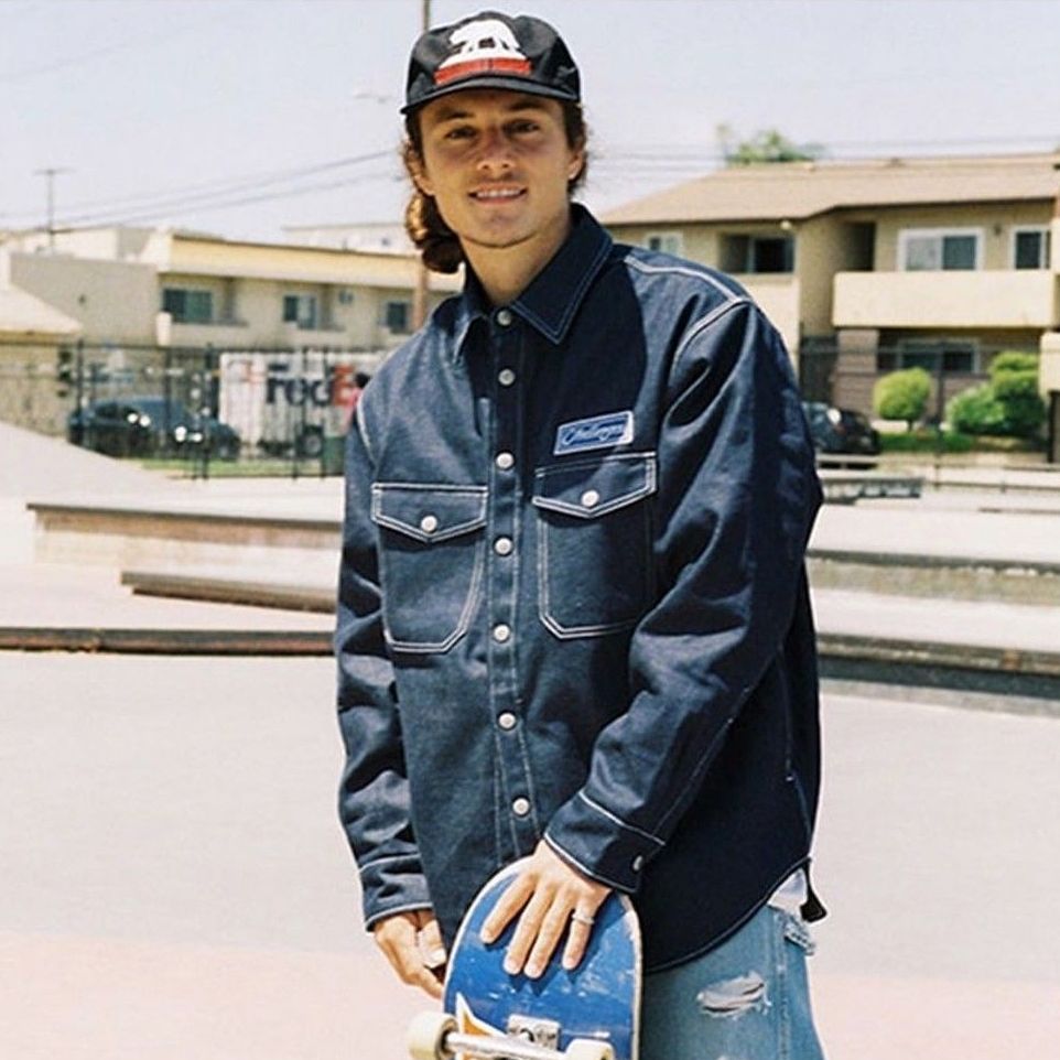 CHALLENGER DENIM LINING SHIRT JACKET S チャレンジャー デニム