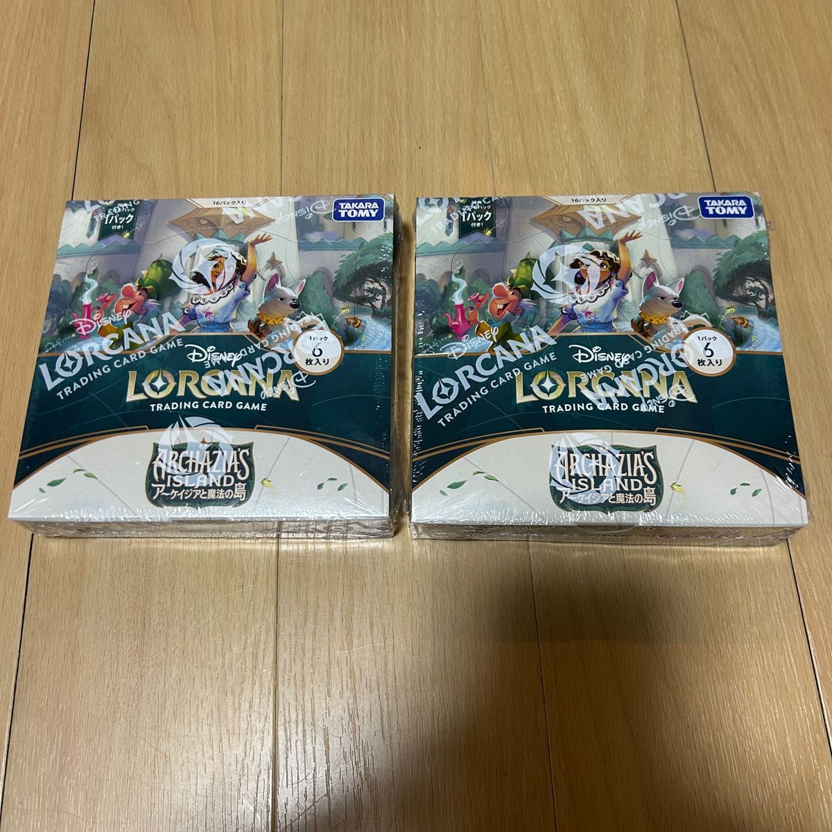 Disneyロルカナアーケイジアと魔法の島未開封BOX 4個セットシュリンク