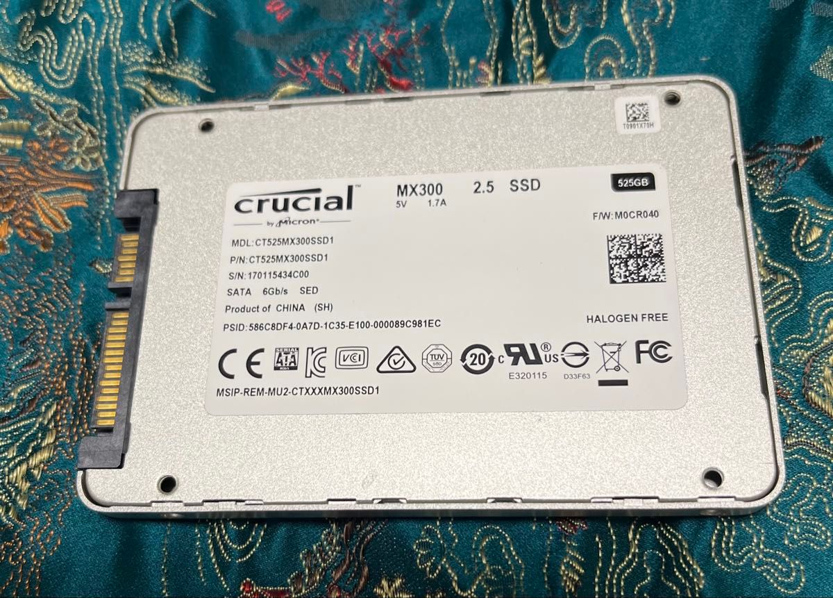 Crucial MX300 525GB 2 5インチ SSD SATA 6Gb/s CT525MX300SSD1｜Yahoo