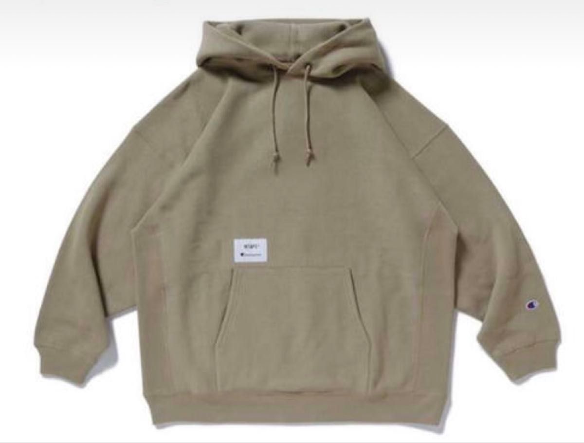 WTAPS CHAMPION ACADEMY HOODED パーカー ベージュ｜Yahoo!フリマ（旧