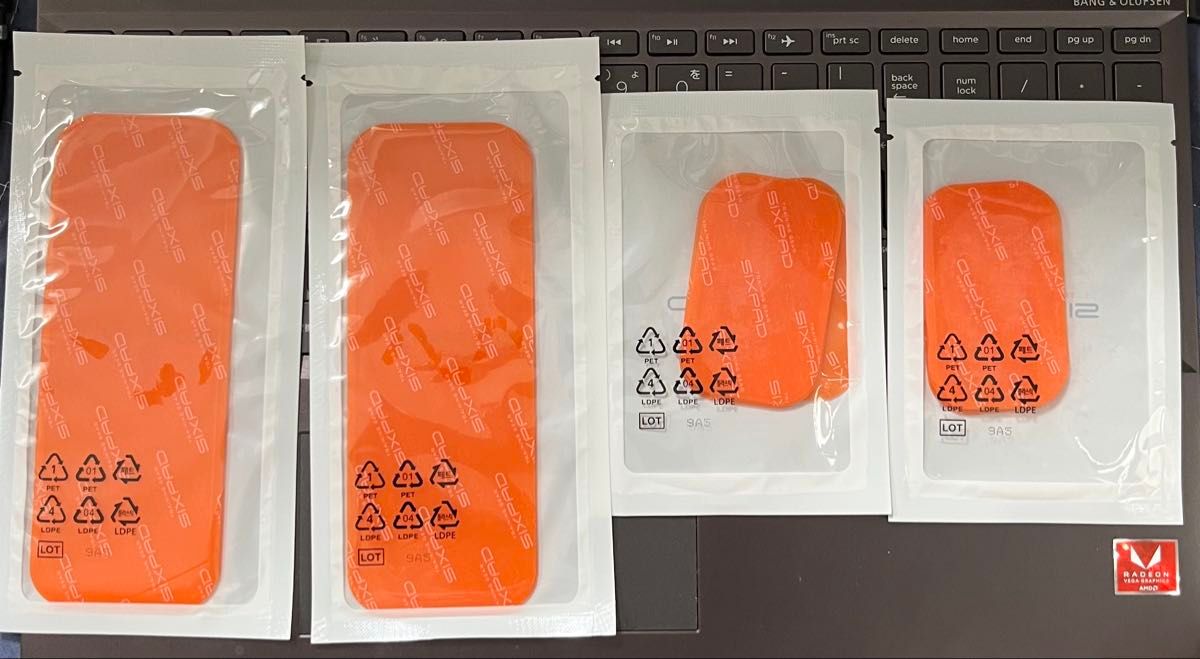 アブズベルト用高電導ジェルシート シックスパッド 正規品 3箱セット