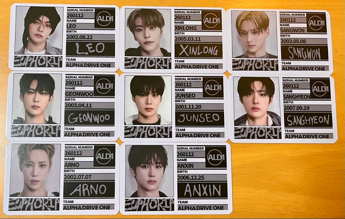 ALD1 ald1 アルファドライブワン IDカード コンプ トレカ8枚｜Yahoo