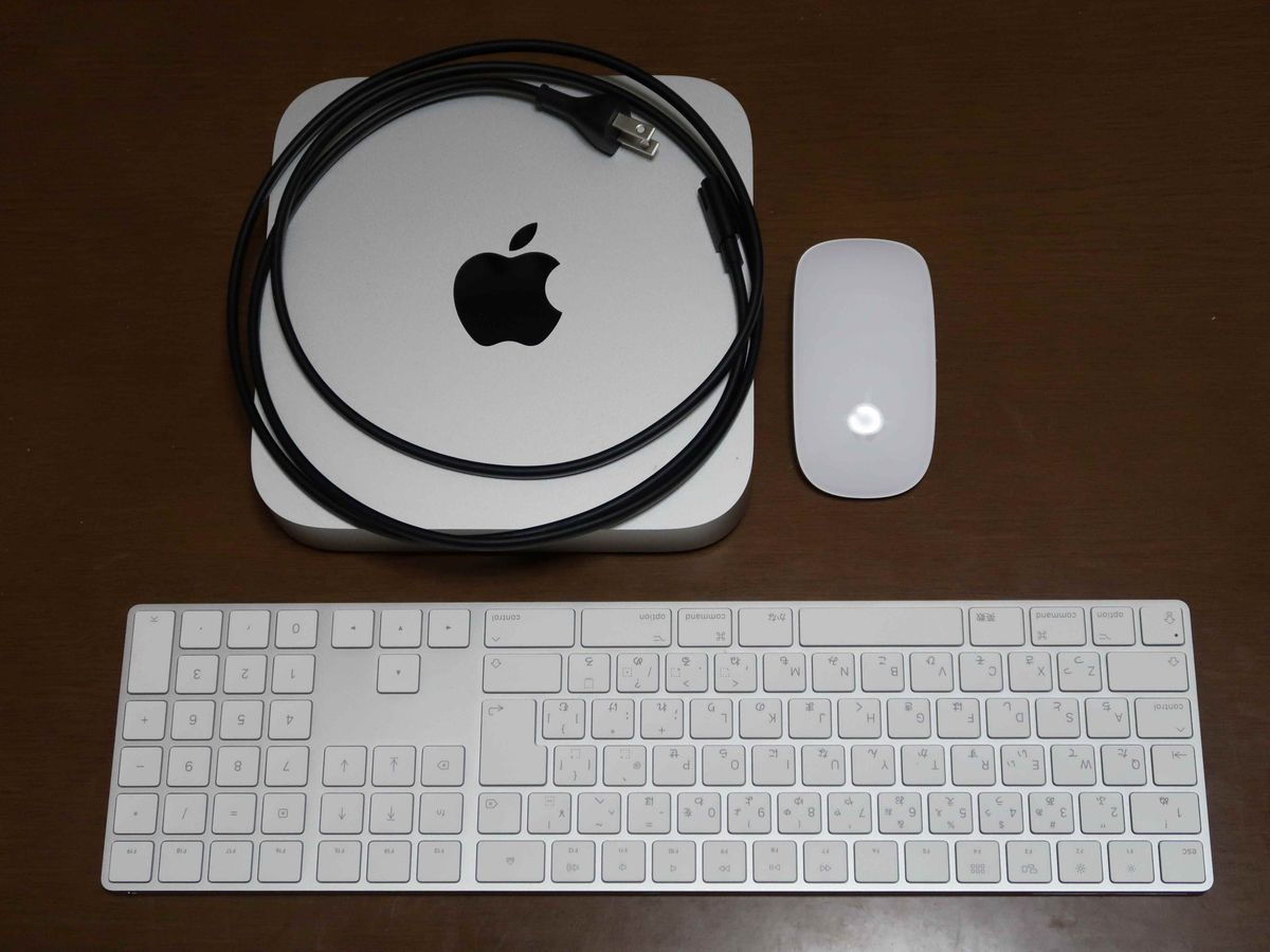 Mac mini シルバー ［MMFJ3J/A］ M2 256GB 2023モデル 純正キーボード