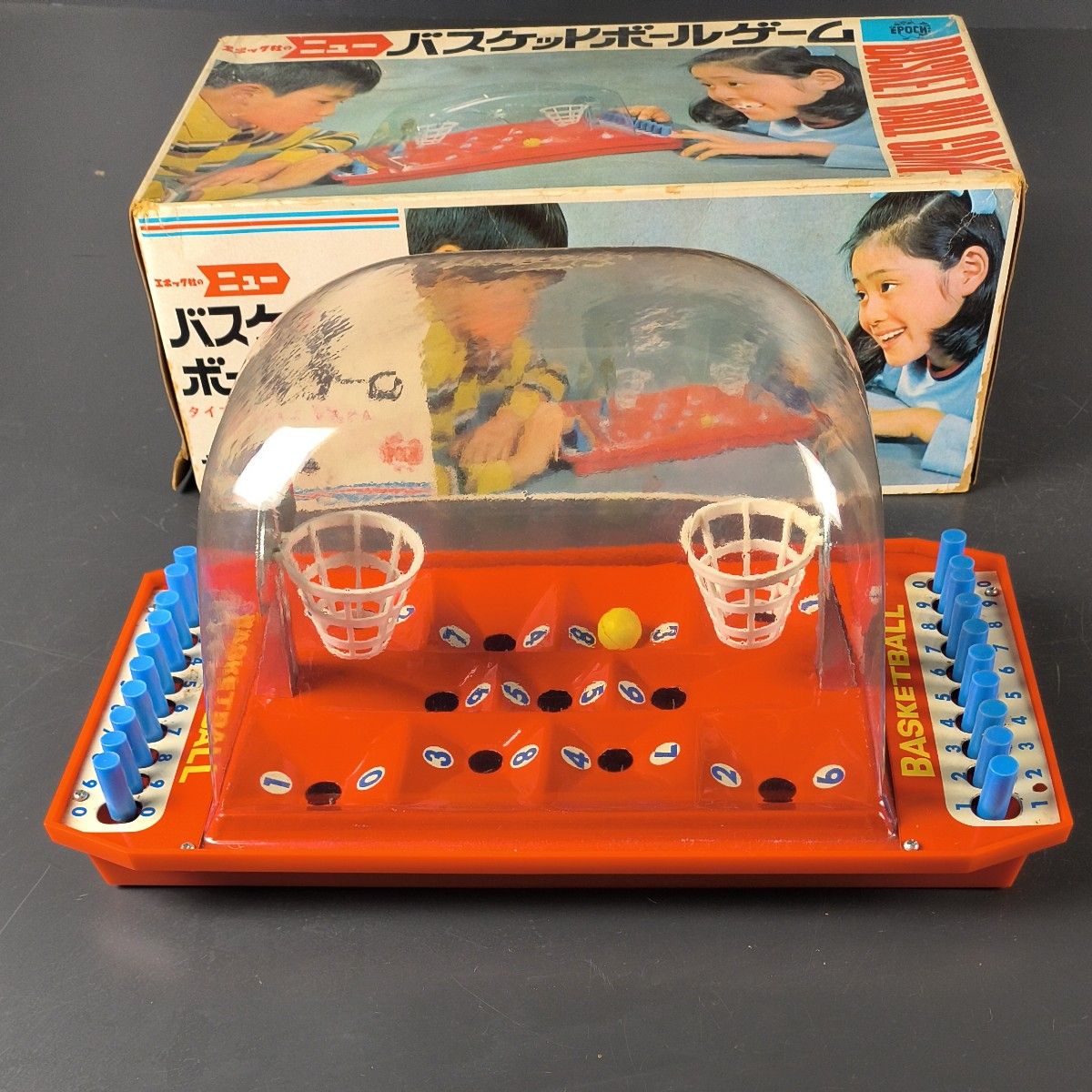 昭和レトロ エポック社 当時物 バスケットボールゲーム 箱入｜Yahoo