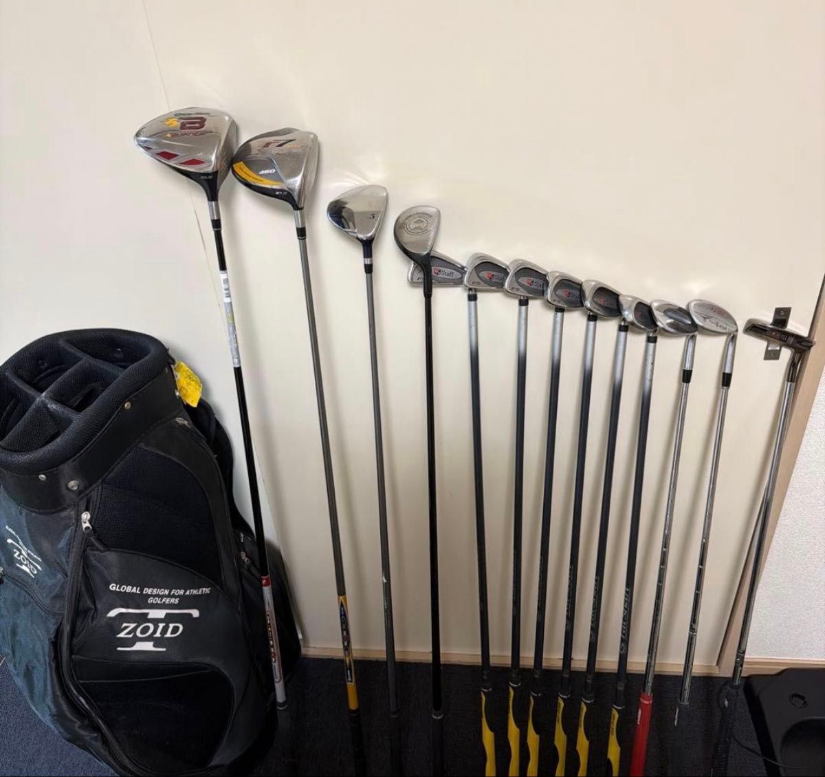 ゴルフ アイアンセット 初心者用 メンズ 右利き クラブセット 右利き