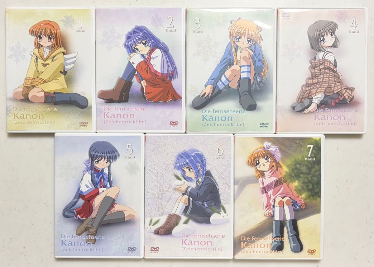 Kanon カノン アニメ DVD 1-7巻 全巻セット Key｜Yahoo!フリマ（旧