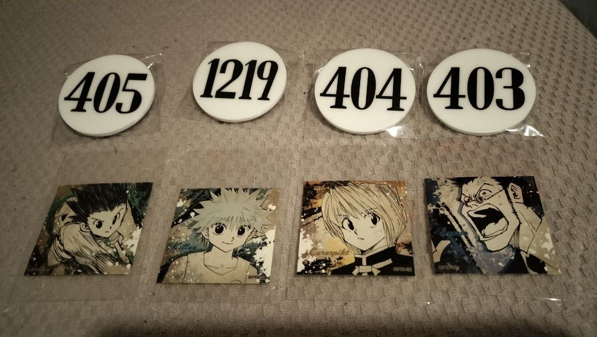HUNTER × HUNTER 冨樫義博展 ナンバープレート ハンター試験 キルア