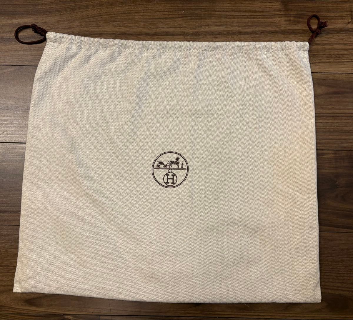 HERMES エルメス 保存袋 巾着袋 Hロゴ ベージュ｜Yahoo!フリマ（旧