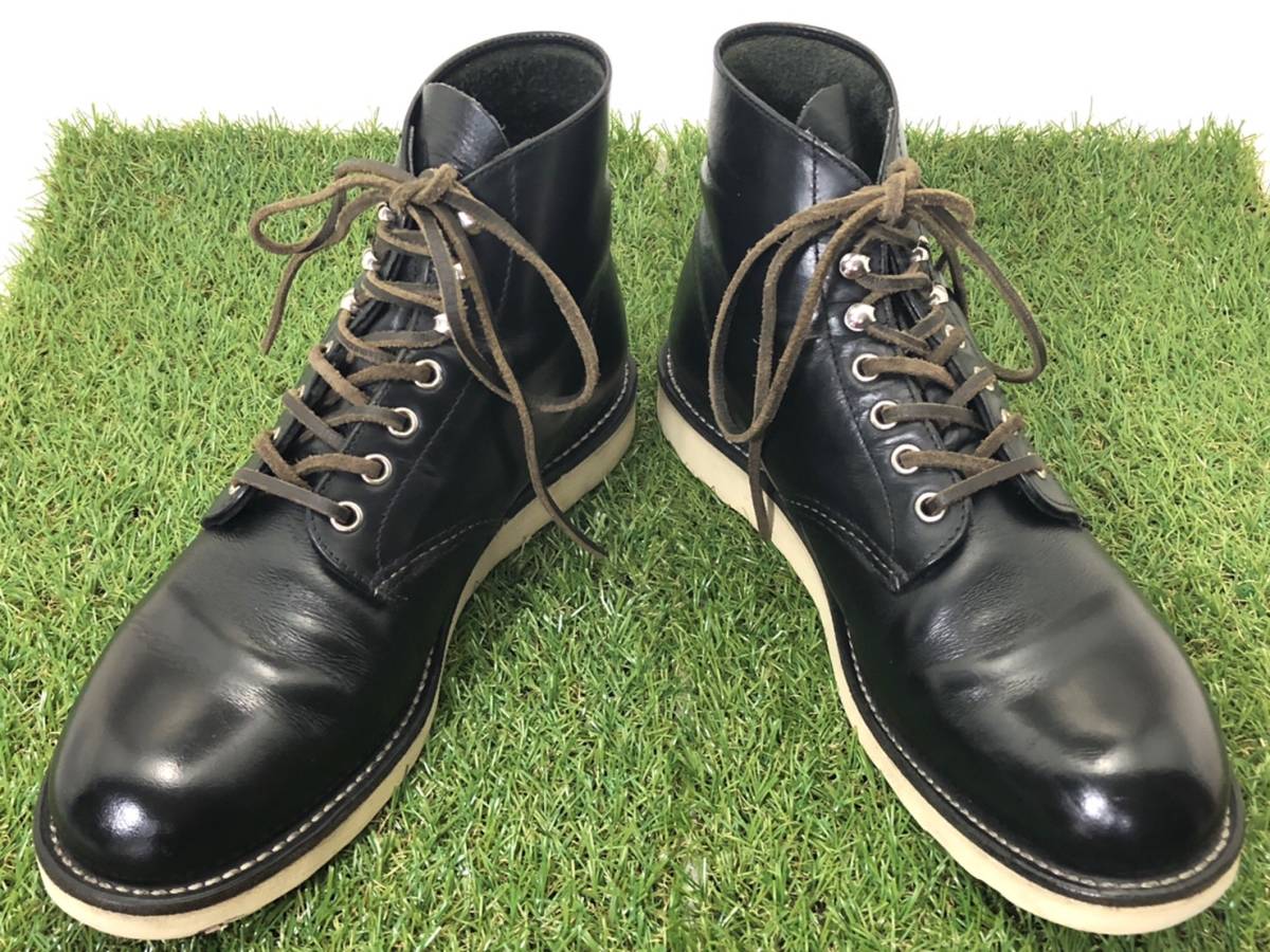 即決 USA製 REDWING レッドウィング 8165 US9D 27cm 本革 レザー