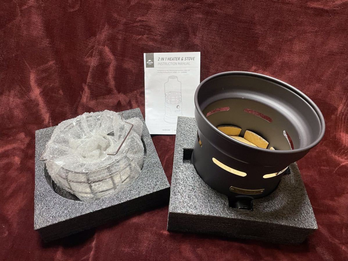 新品未使用 Naturehike ネイチャーハイク 2way ガスストーブ ヒーター