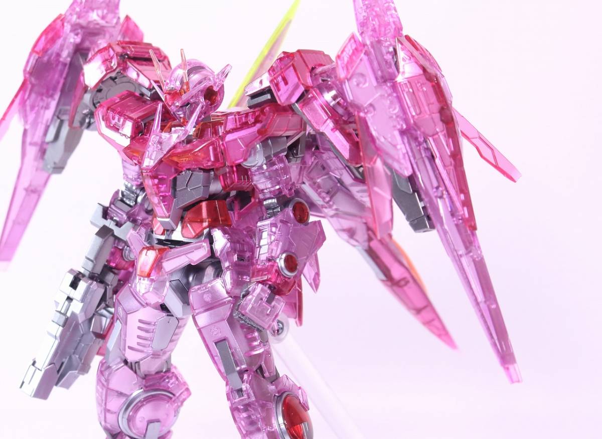 Yahoo!オークション - 【簡易全塗装完成品】RGダブルオーライザー[トラ