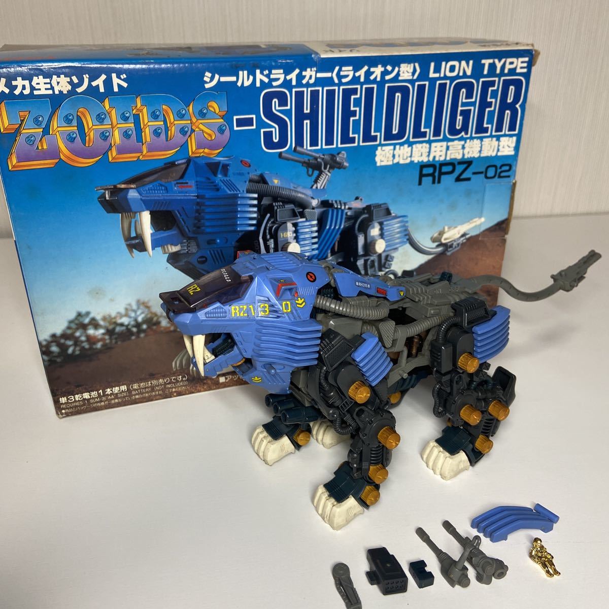 Yahoo!オークション - 旧ゾイド ZOIDS シールドライガー (ライオン型)