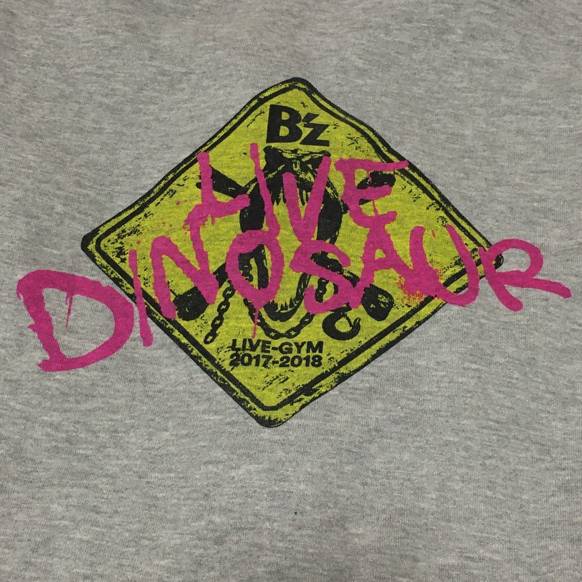 美品】B'z パーカー LIVE DINASAUR ダイナソー グッズ Mサイズ 稲葉