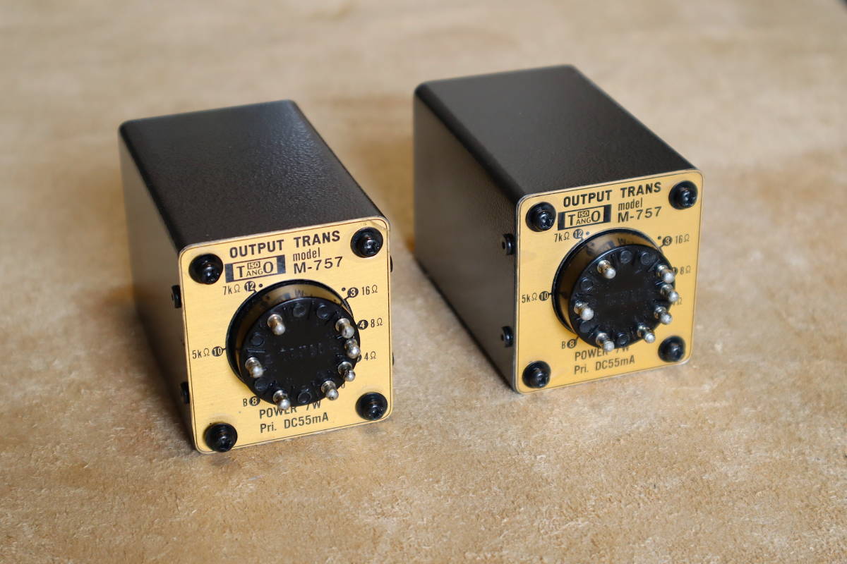 Yahoo!オークション - タンゴ TANGO M757 トランス ペア中古良品