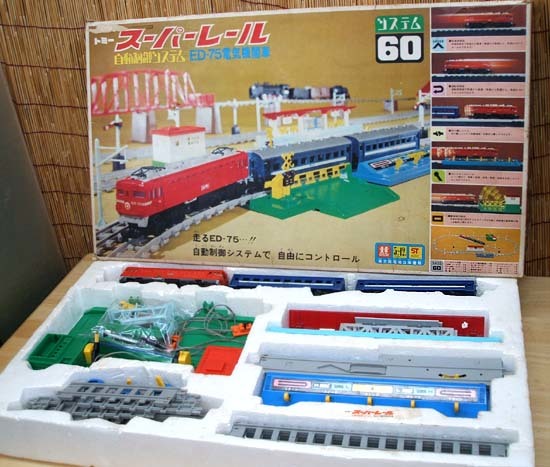 Yahoo!オークション - 昭和レトロ 当時物 トミー スーパーレール ED-75