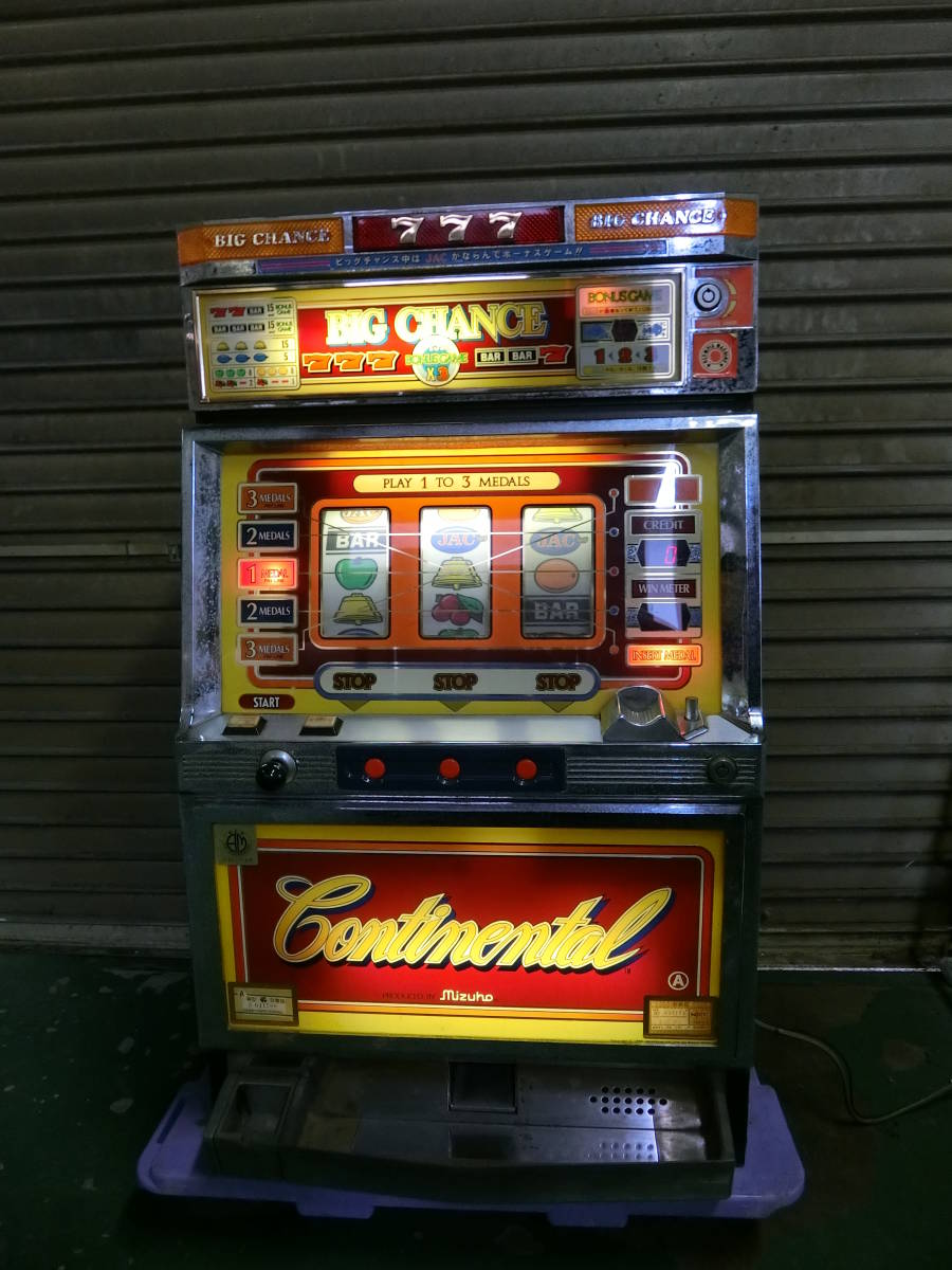 Yahoo!オークション - 希少 パチスロ 3号機 コンチネンタル ユニバーサ
