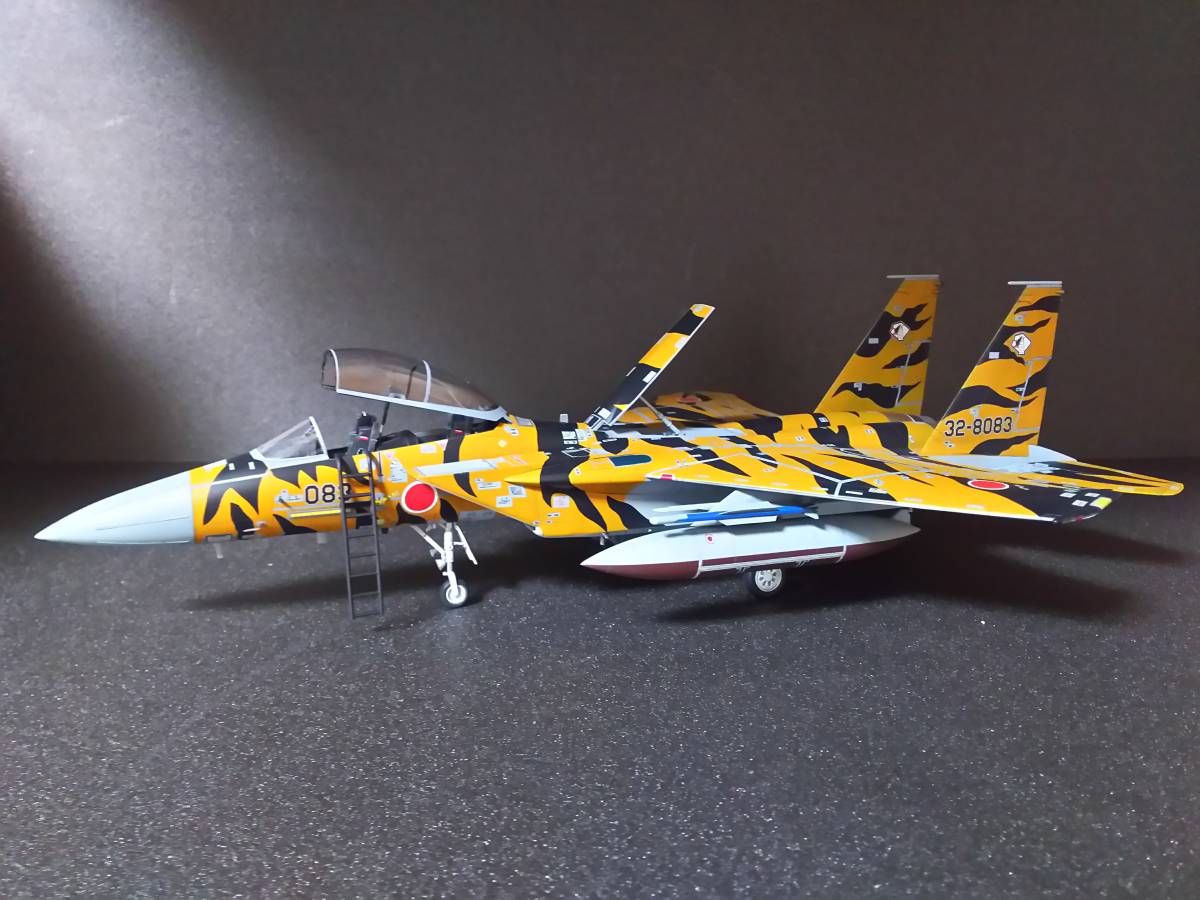 ハセガワアグレッサータイガースキーム1/72 ハセガワ、虎縞迷彩の