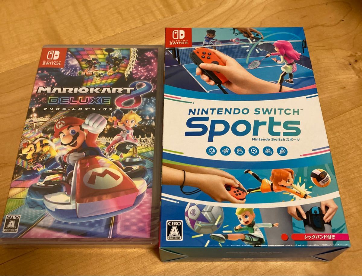 新品未開封【switch】 マリオカート8デラックス switch sports